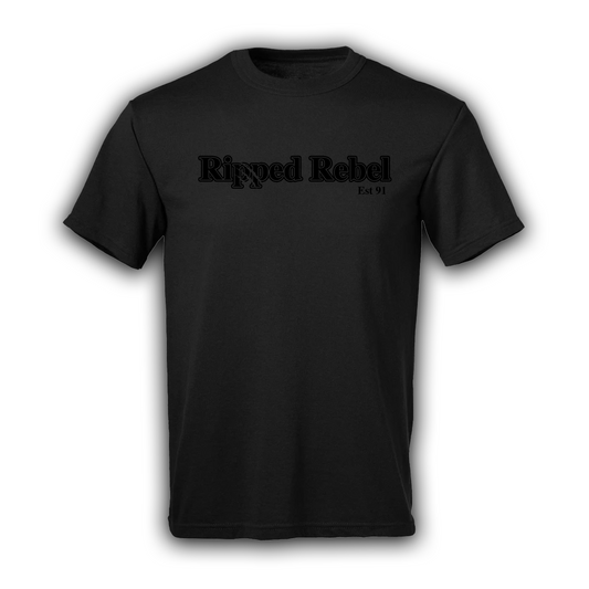 Black Edition Ripped Rebel Tee